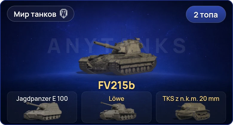 Мир Танков — 2 Топа  