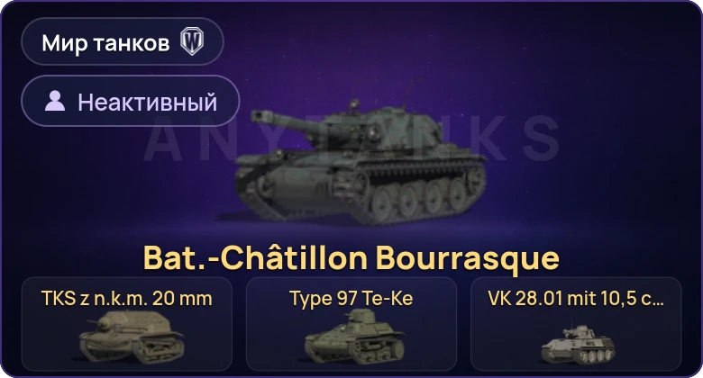World of Tanks (RU) — Неактив | 21 Прем 