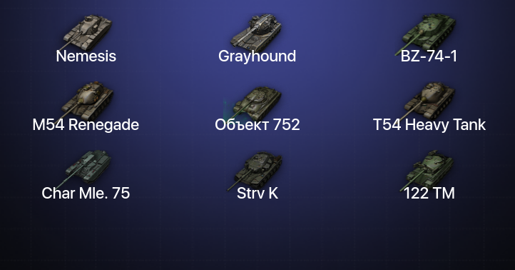 9 Топов | BZ-74-1 | Nemesis | Grayhound 