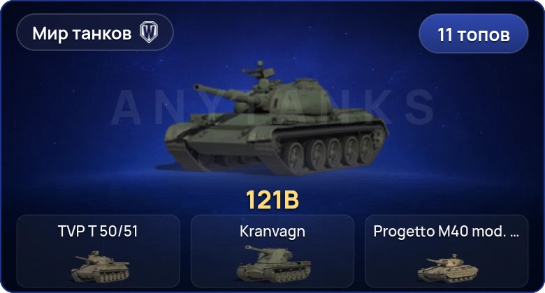 World of Tanks (RU) — 11 Топов | MBT-B | Cobra 