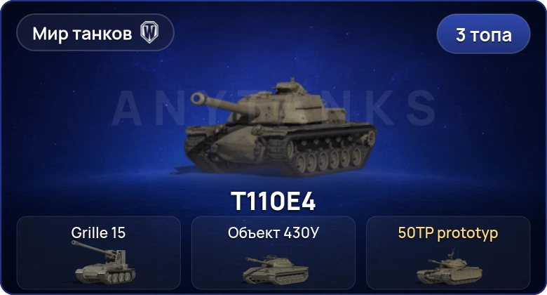 Мир Танков — 3 Топа  