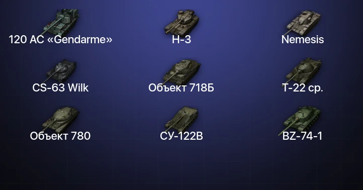 Мир Танков — 61 Топ | Объект 780 | CS-63 Wilk | BZ-74-1 | Cobra 