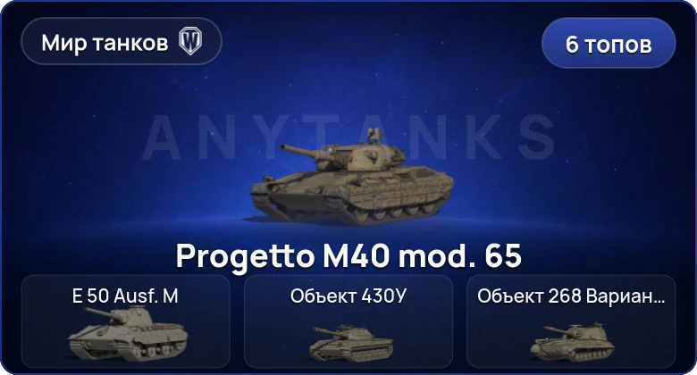 Мир Танков — 6 Топов  