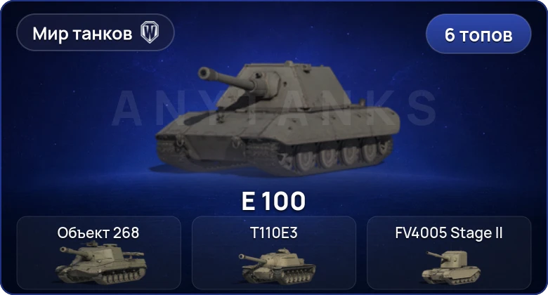 World of Tanks (RU) — 6 Топов  