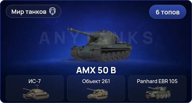 Мир Танков — 6 Топов  