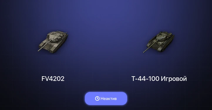 Мир Танков — Неактив | 5 Топов  