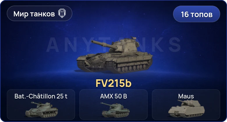 World of Tanks (RU) — 16 Топов  