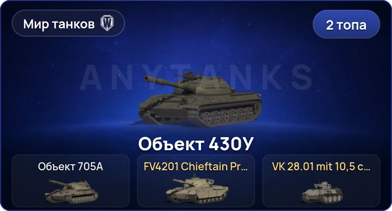 World of Tanks (RU) — 2 Топа  