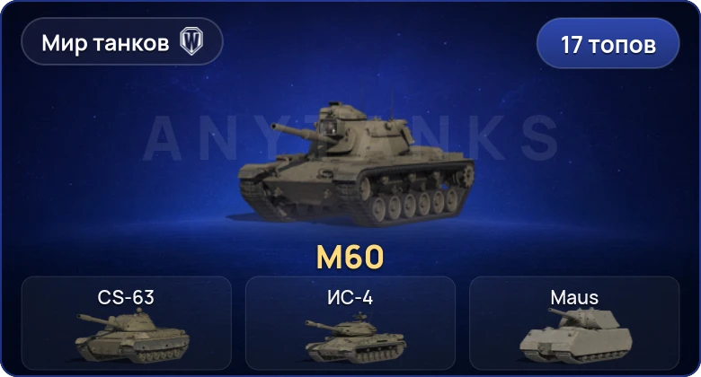 World of Tanks (RU) — 17 Топов  