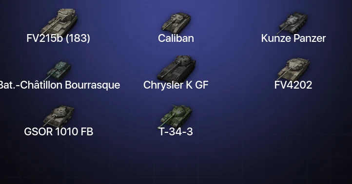 Мир Танков — 8 Топов | FV215b (183) 