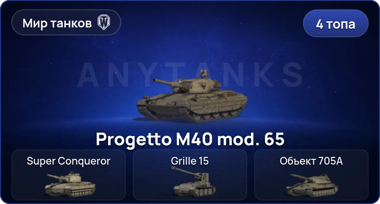 World of Tanks (RU) — 4 Топа  