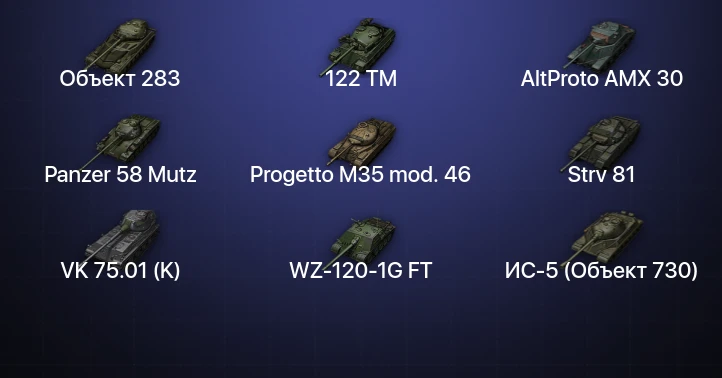 Мир Танков — 26 Топов  