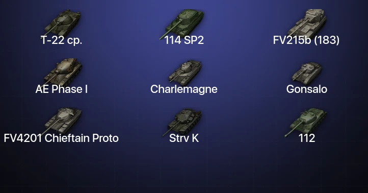 Мир Танков — 13 Топов | FV215b (183) | Т-22 ср. 