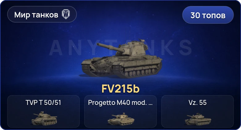 Мир Танков — 30 Топов  