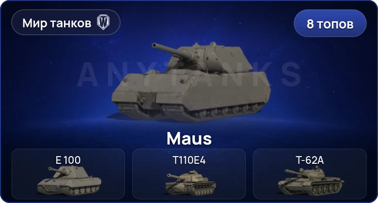 World of Tanks (RU) — 8 Топов  