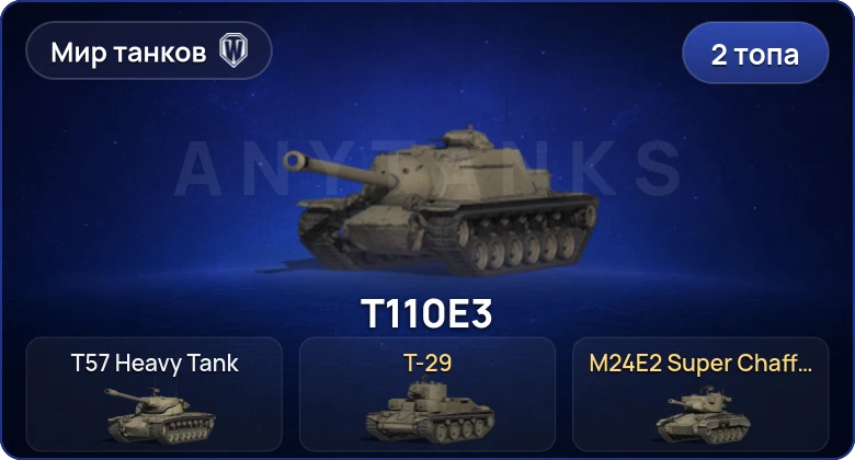 Мир Танков — 2 Топа  