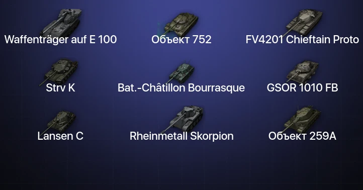 Мир Танков — 9 Топов | Waffenträger auf E 100 