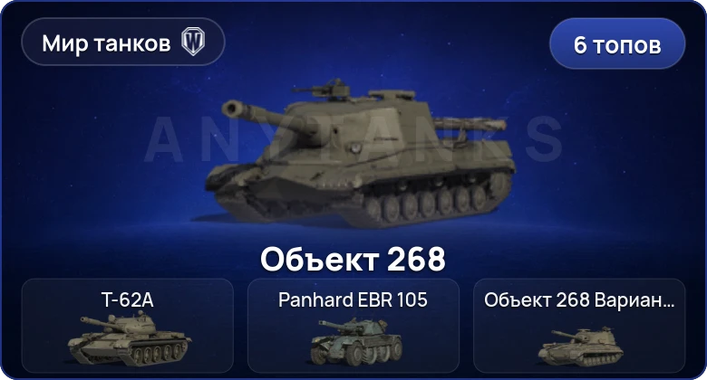 Мир Танков — 6 Топов  