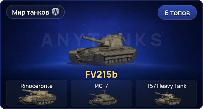 World of Tanks (RU) — 6 Топов  