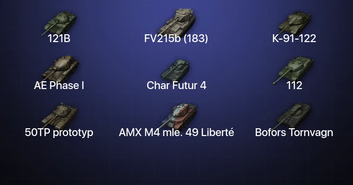 Мир Танков — 9 Топов | FV215b (183) 