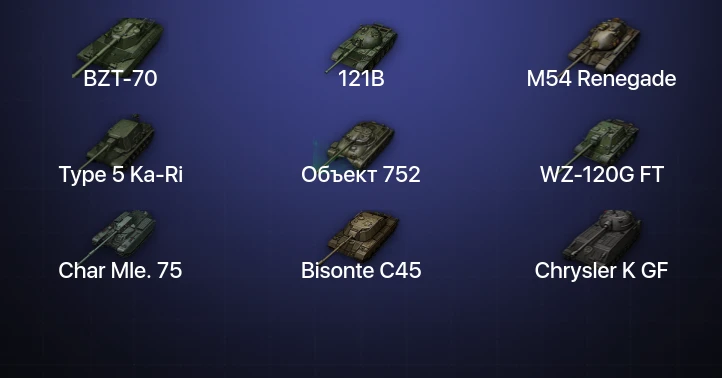 Мир Танков — 17 Топов | BZT-70 
