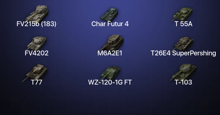 Мир Танков — 34 Топа | FV215b (183) 