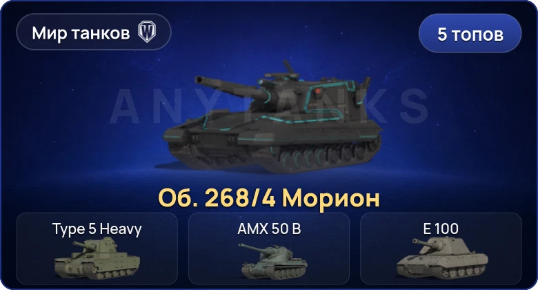 Мир Танков — 5 Топов  