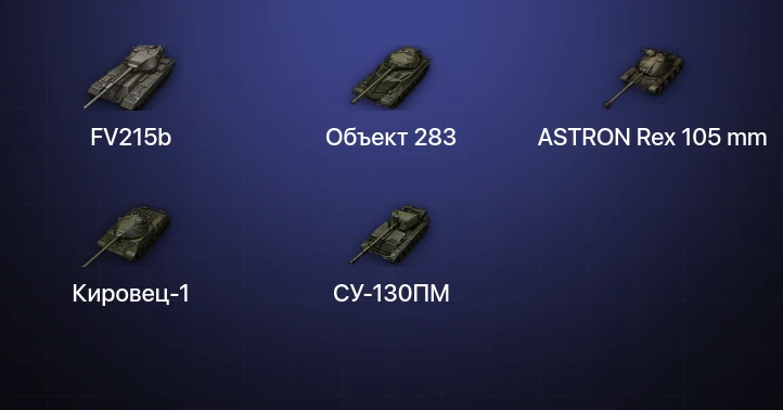 Мир Танков — 6 Топов  