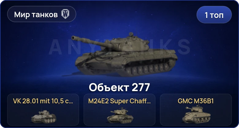 Мир Танков — 1 Топ  