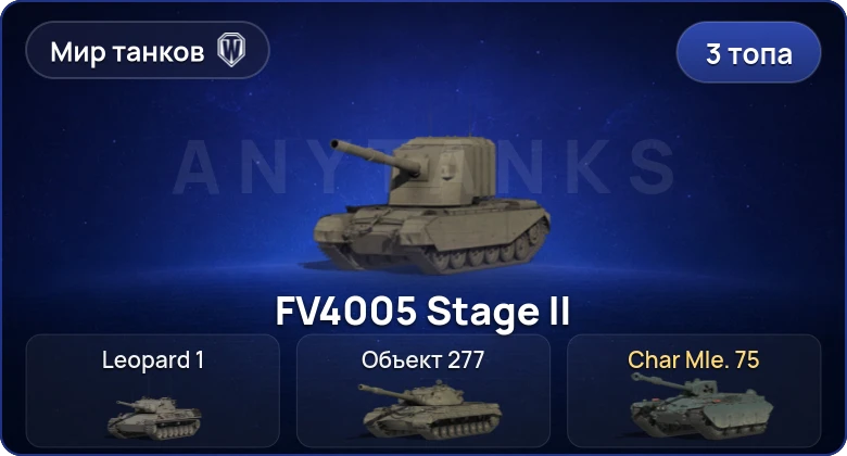 Мир Танков — 3 Топа  