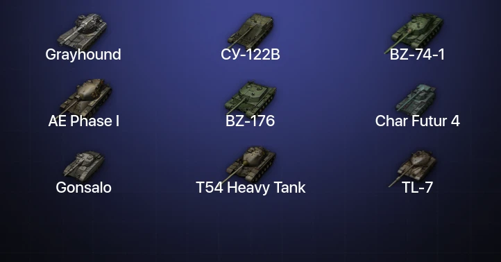 Мир Танков — 14 Топов | BZ-74-1 | BZ-176 | Grayhound 