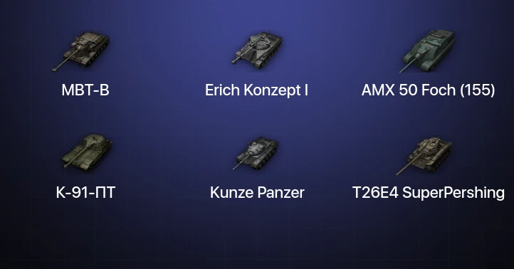 Мир Танков — 31 Топ | Erich Konzept I | MBT-B | Объект 279 
