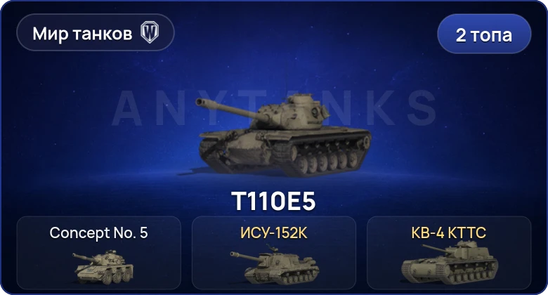 Мир Танков — 2 Топа  