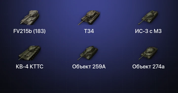 Мир Танков — 10 Топов | FV215b (183) 