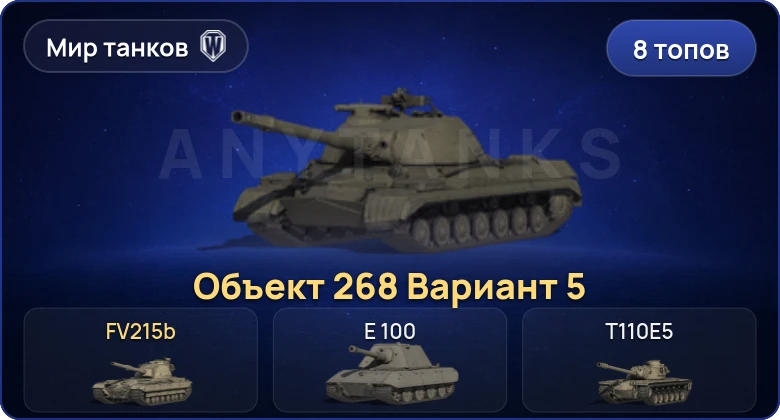 World of Tanks (RU) — 8 Топов  