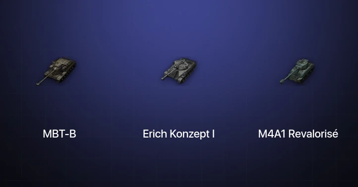 World of Tanks (RU) — 2 Топа | Erich Konzept I | MBT-B 