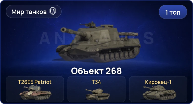 World of Tanks (RU) — 1 Топ  