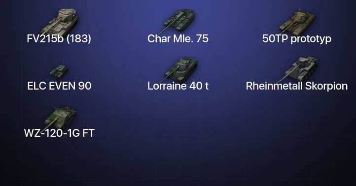 Мир Танков — 6 Топов | FV215b (183) 