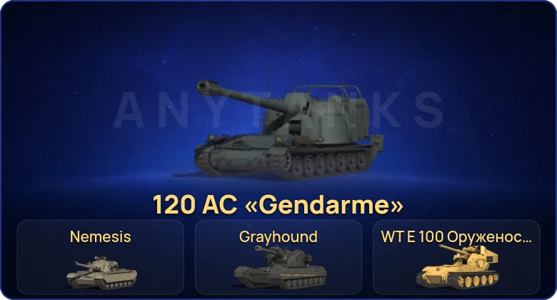 Мир Танков — 15 Топов | FV215b (183) | Waffenträger auf E 100 | WT E 100 Оруженосец | 120 AC «Gendarme»  | Смена пароля