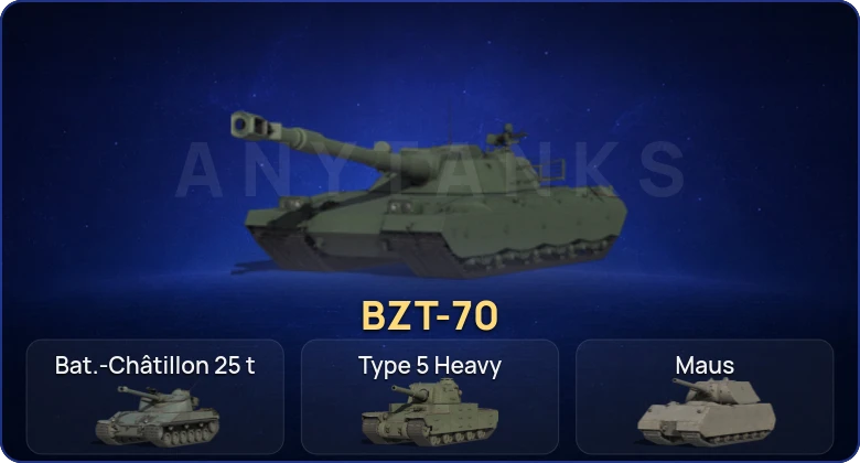 Мир Танков — 5 Топов | BZT-70 