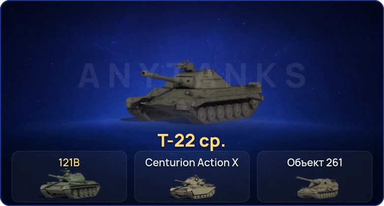 Мир Танков — 6 Топов | Т-22 ср. 