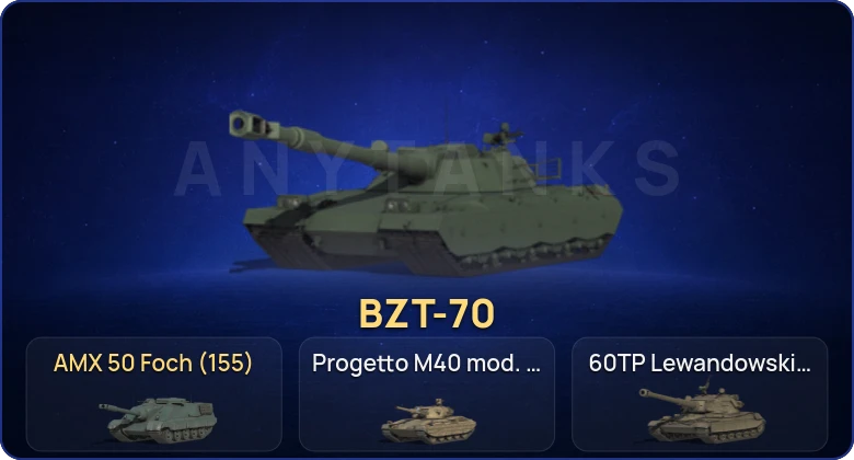 Мир Танков — 13 Топов | BZT-70 