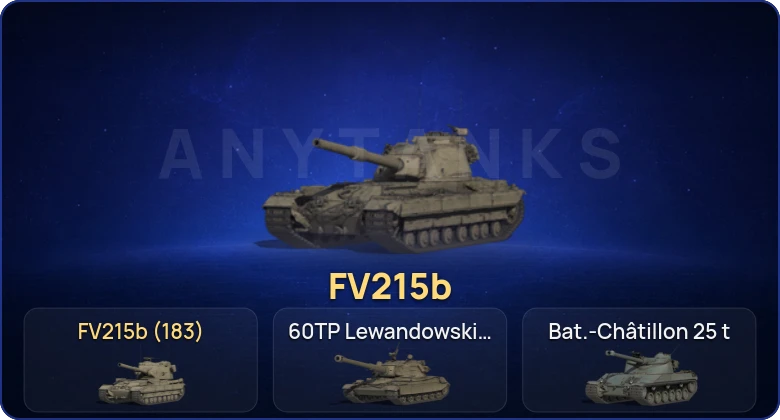 Мир Танков — 13 Топов | FV215b (183) 