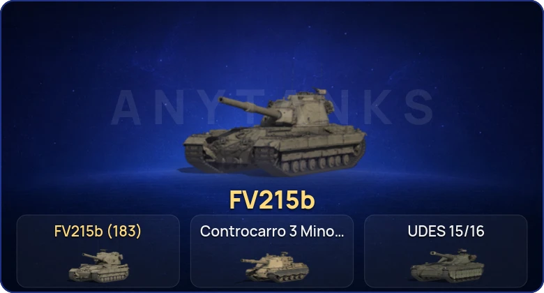 Мир Танков — 14 Топов | FV215b (183) 