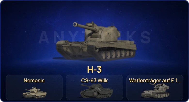 Мир Танков — 16 Топов | FV215b (183) | Waffenträger auf E 100 | CS-63 Wilk | H-3 