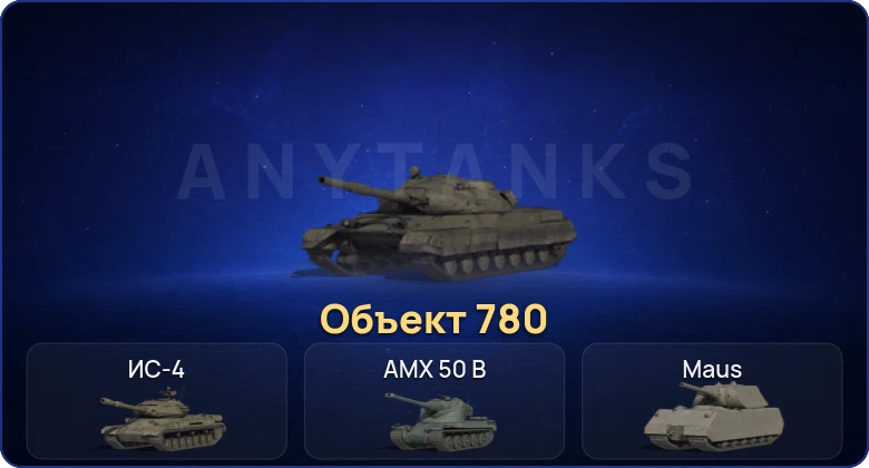Мир Танков — 29 Топов | Объект 780 
