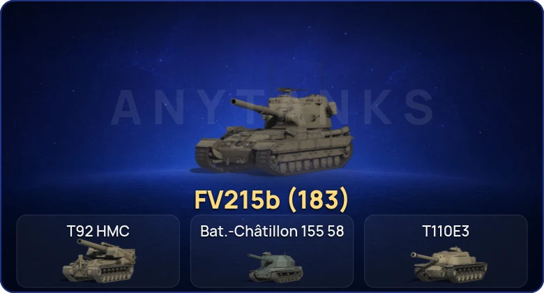 Мир Танков — 8 Топов | FV215b (183) 