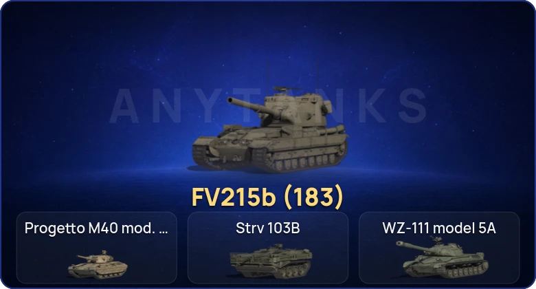 Мир Танков — 14 Топов | FV215b (183) 