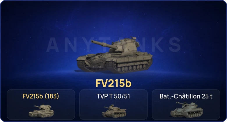Мир Танков — 20 Топов | FV215b (183) 