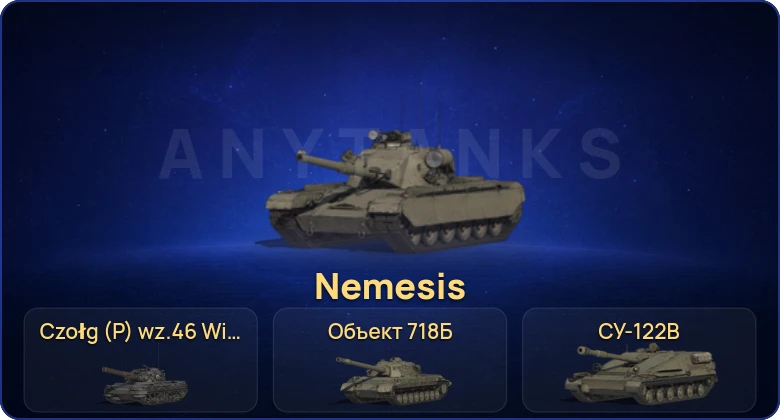 Мир Танков — 23 Топа | Nemesis | Czołg (P) wz.46 Wiedźmak | Объект 718Б | FV215b (183) 